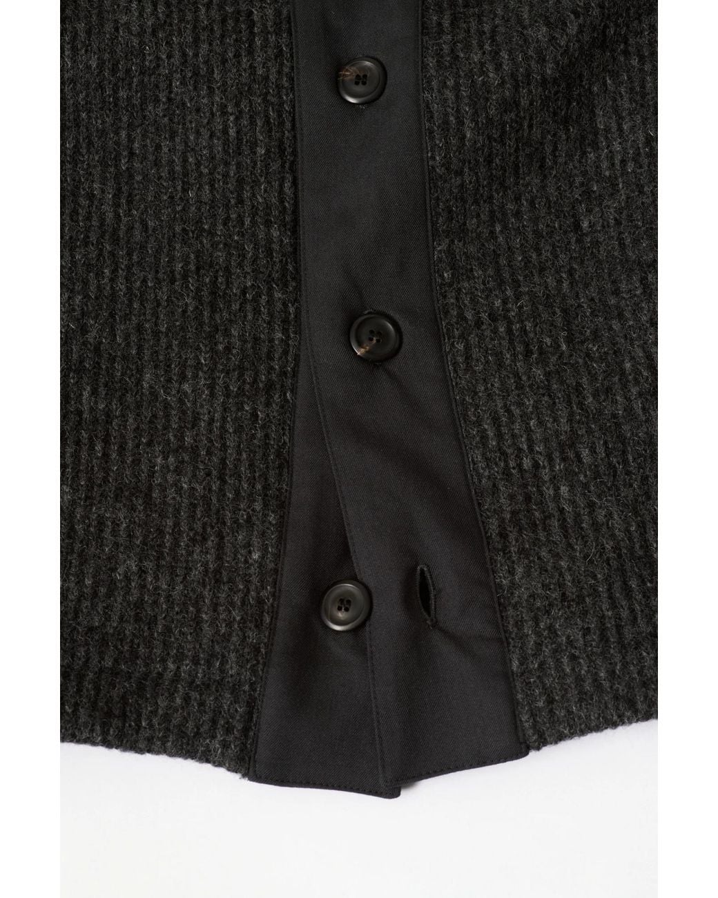 Our Legacy Black Liner Cardigan for men