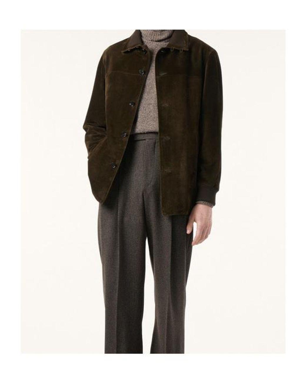 Loro Piana Brown Maremma Jacket for men