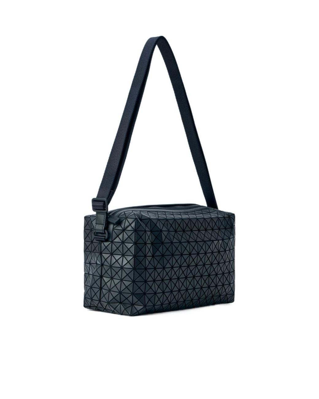 Issey Miyake Blue Zippered Shoulder Bag for men