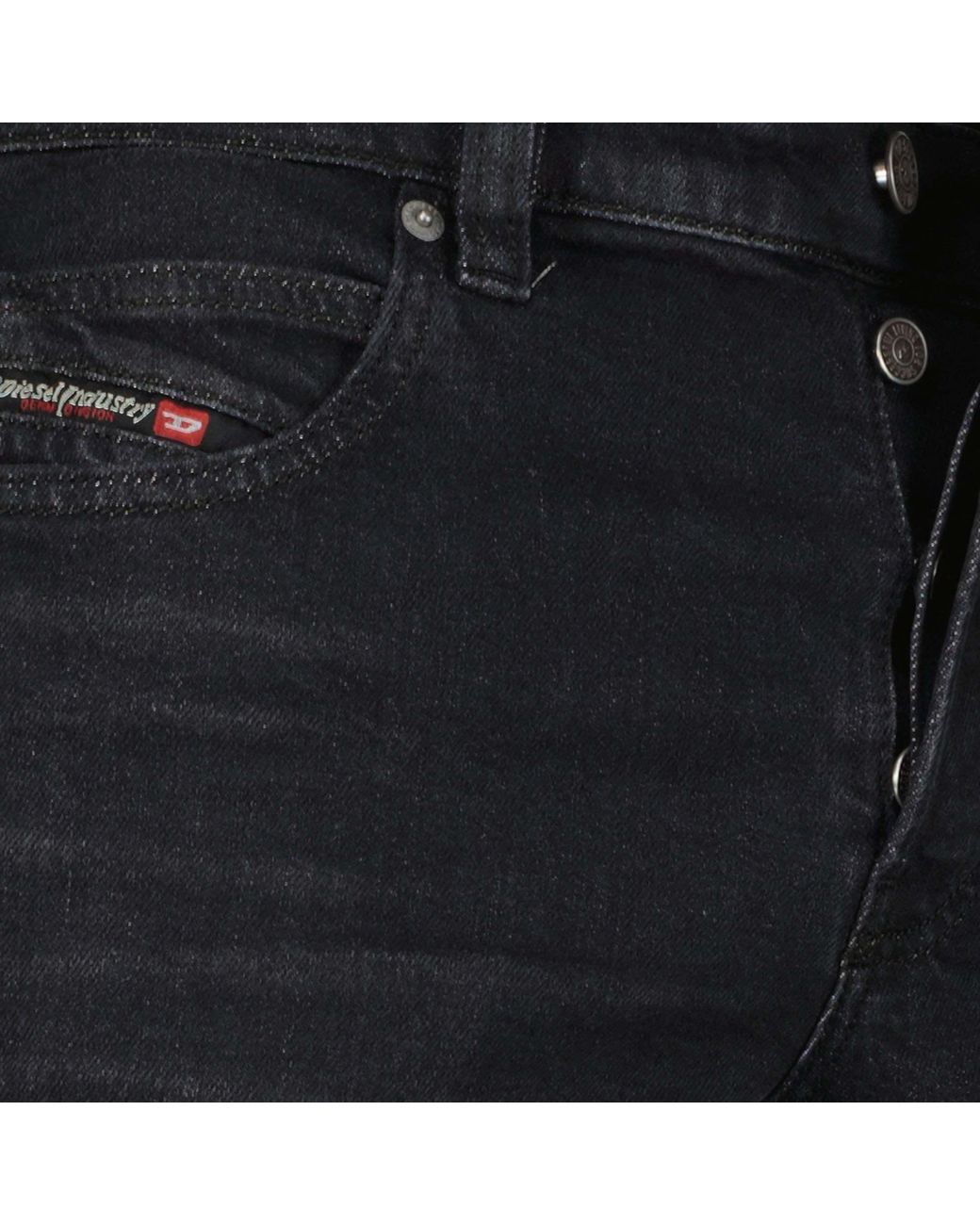 DIESEL Black D-Vyl 1993 Straight-Leg Jeans for men
