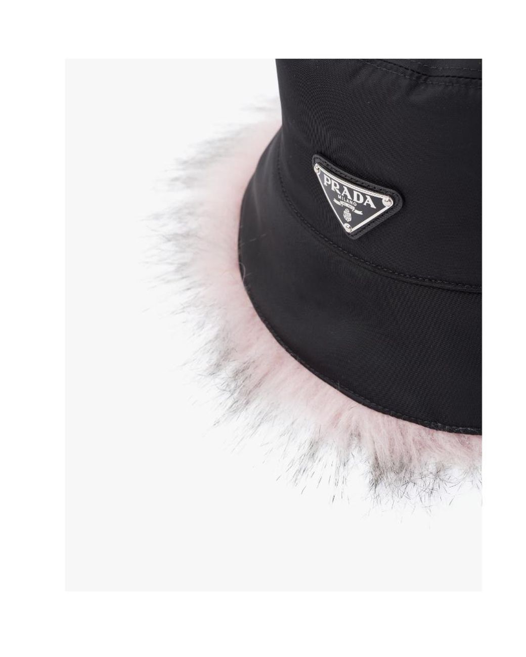 Prada Black Re-Nylon Bucket Hat