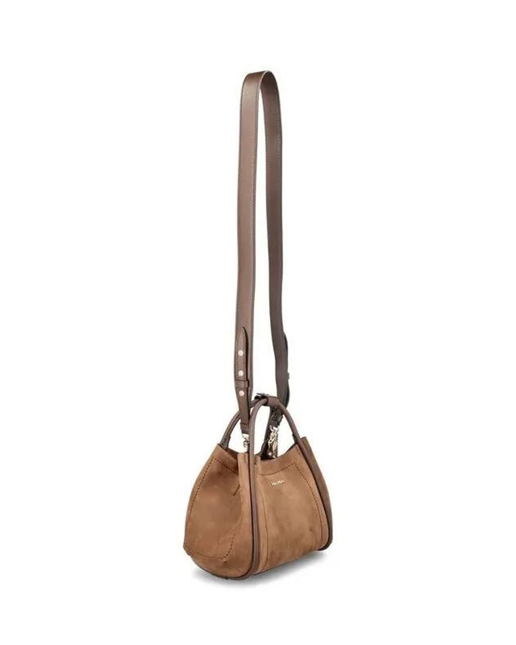 Max Mara Brown Small Marine Bag