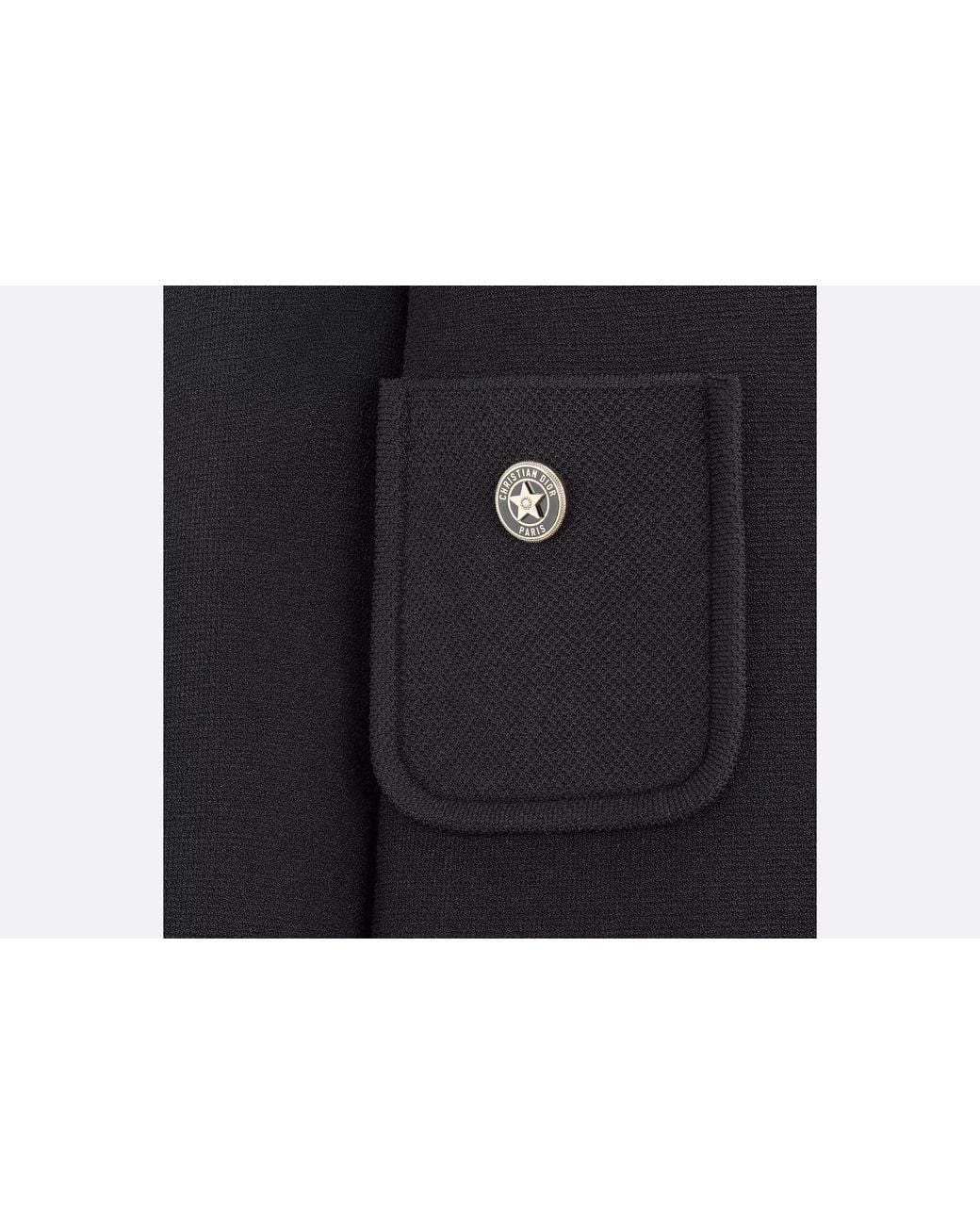 Dior Black Cropped Jacket