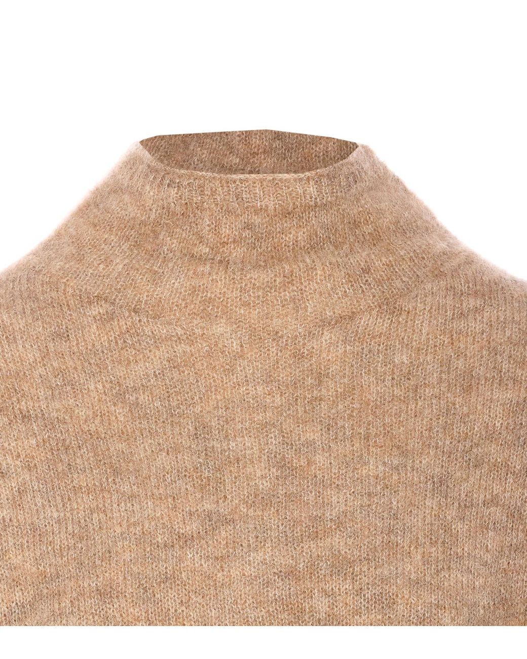 Max Mara Natural Taro Long-Sleeved Knitted Jumper