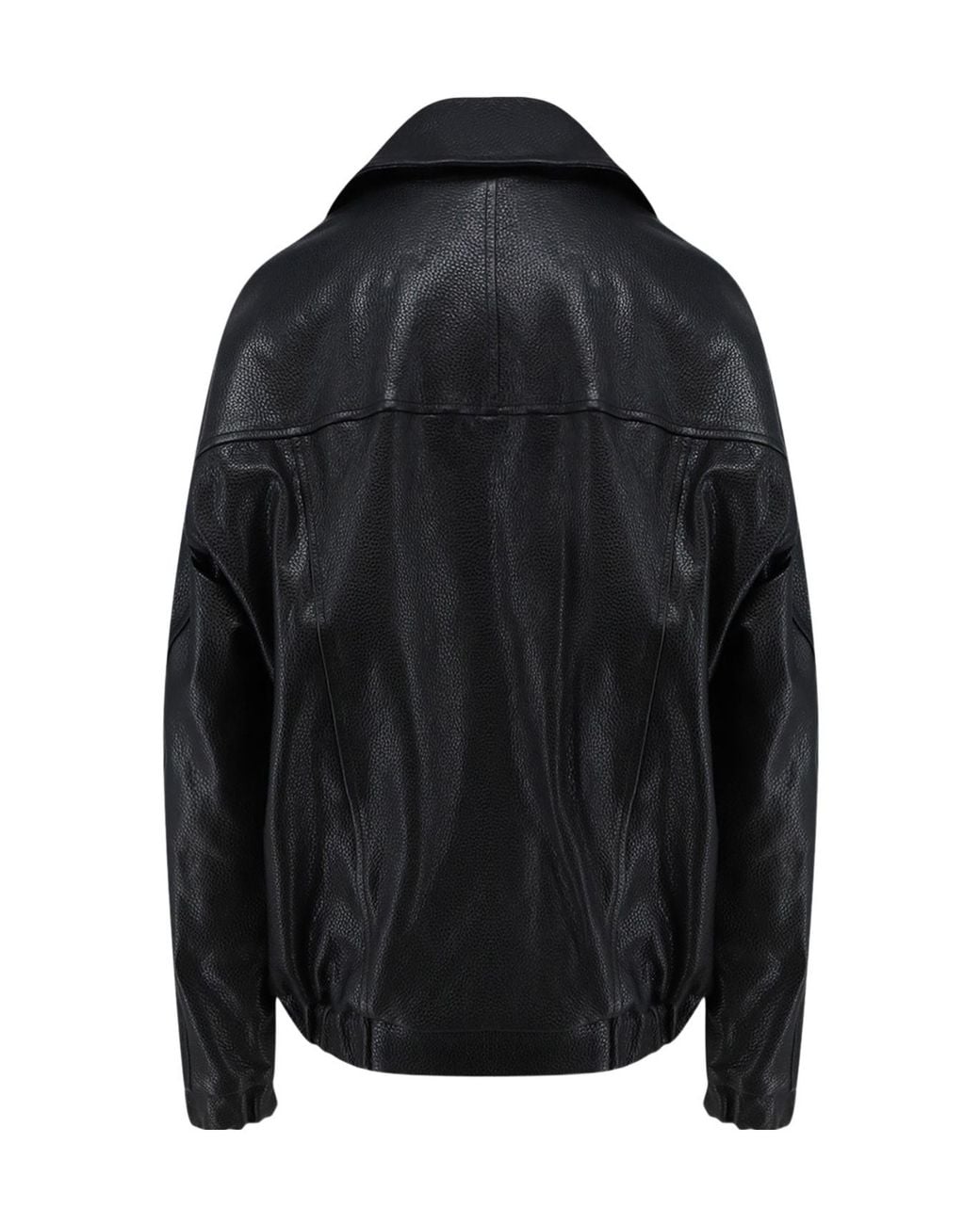 Semicouture Black Belted Zip-Up Jacket