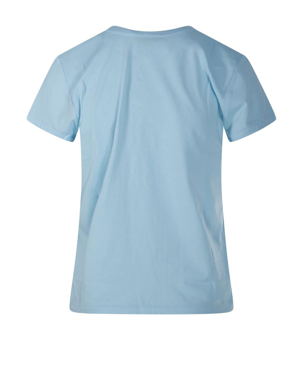Polo Ralph Lauren Blue Logo Embroidered Crewneck T-Shirt