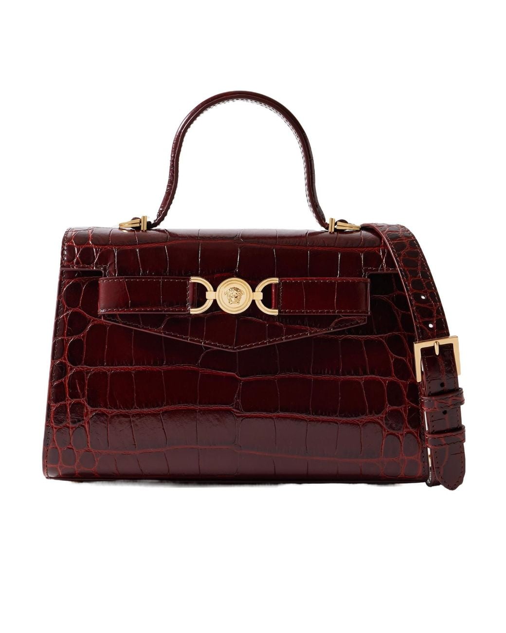 Versace Red Medusa 95 Tote Bag