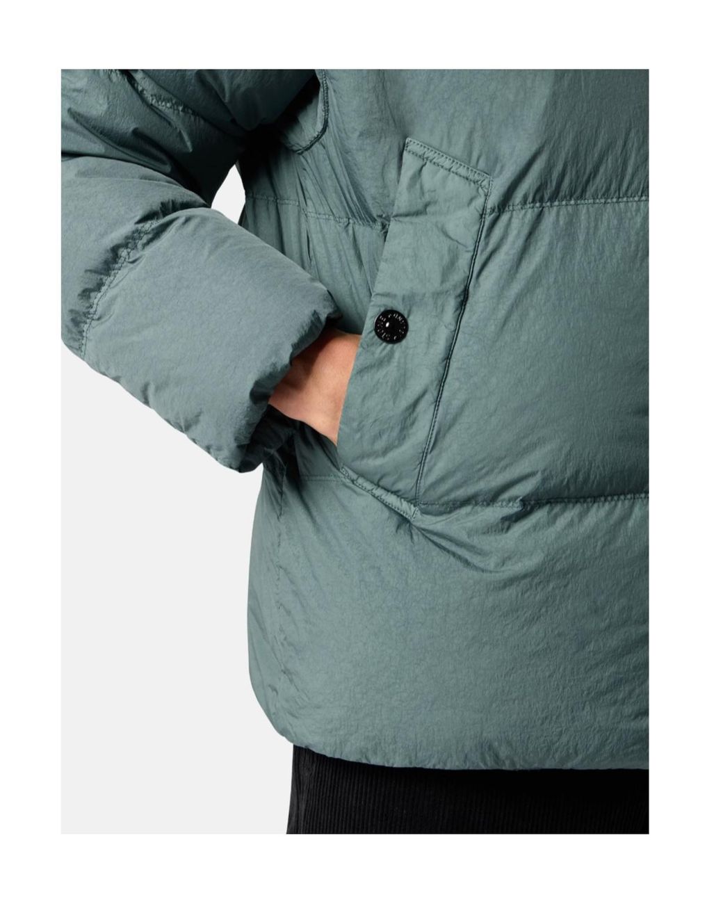 Stone Island Green 4100109 Crinkle Reps Ny for men