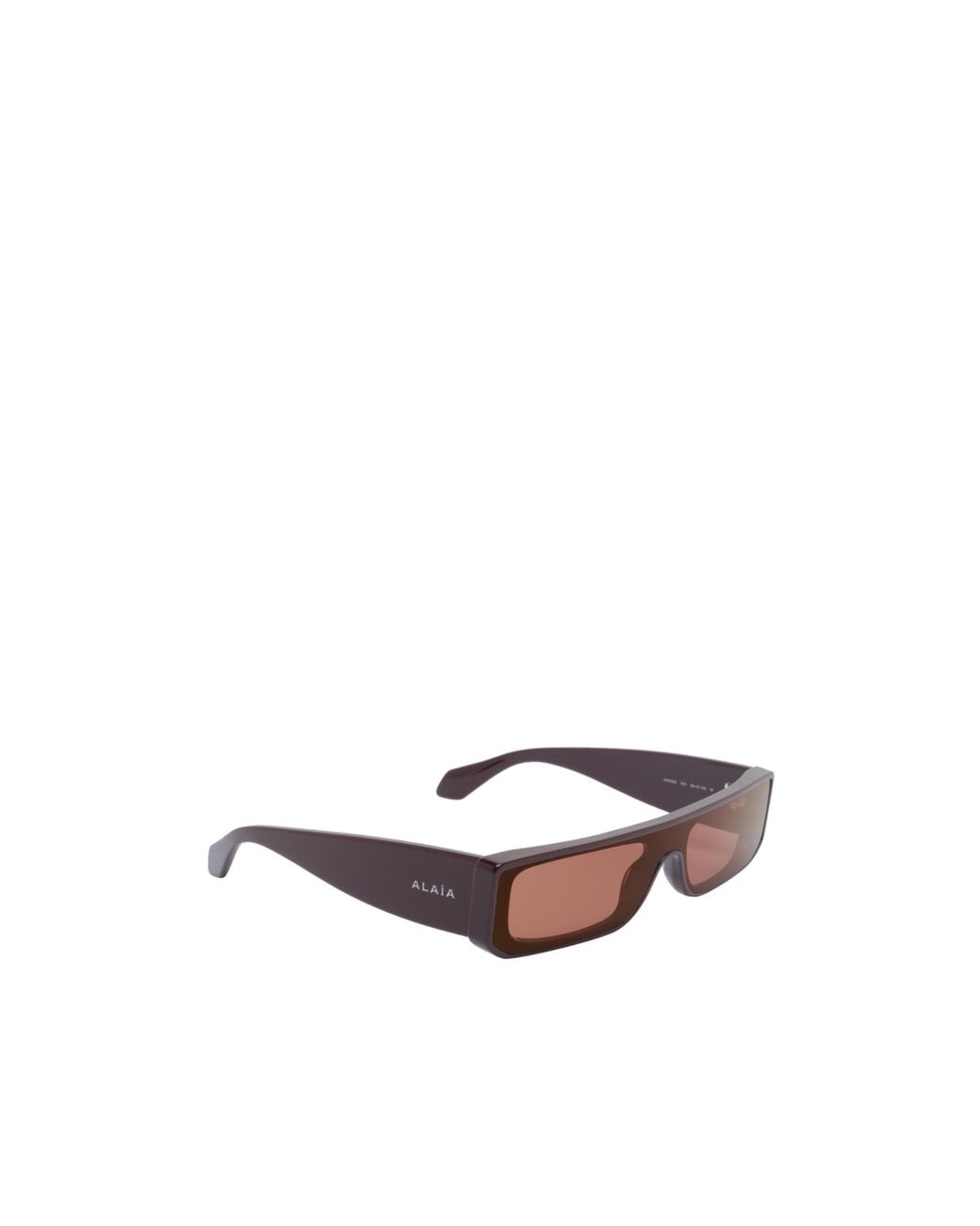 Alaïa Multicolor Alaïa Rectangular Acetate Sunglasses