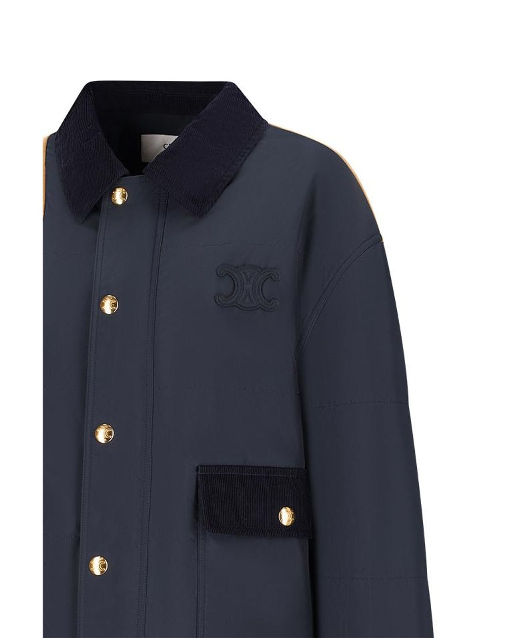 Céline Blue Triomphe Jacket