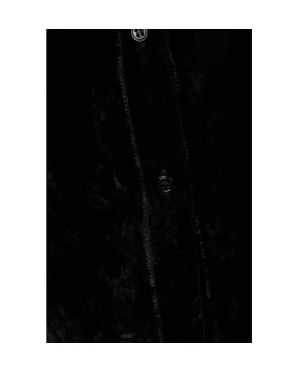 Tom Ford Black Lightweight Velvet Shirt