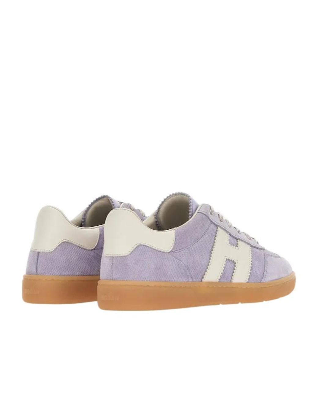 Hogan Gray Cool Logo-Patch Sneakers