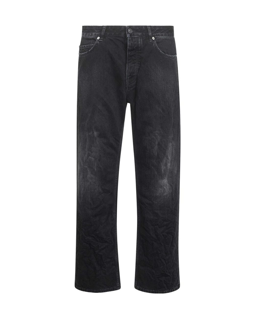 Balenciaga Blue Straight-Leg Jeans for men