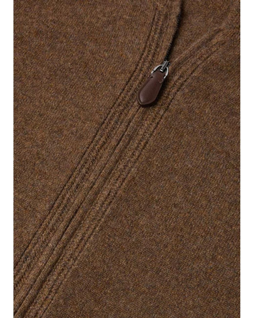 Loro Piana Brown Merano Bomber Jacket
