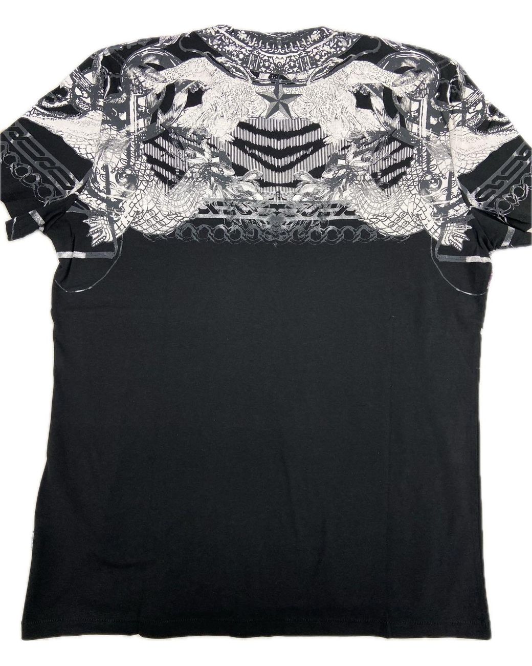 Just Cavalli Black Short-Sleeved T-Shirt for men