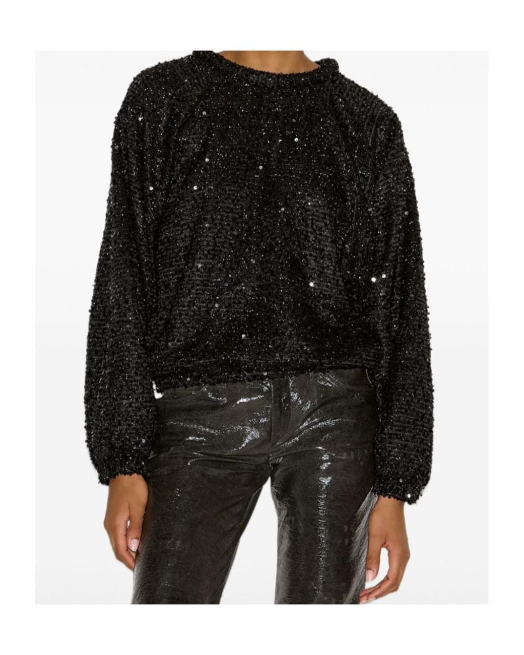 Isabel Marant Black Dabia Top