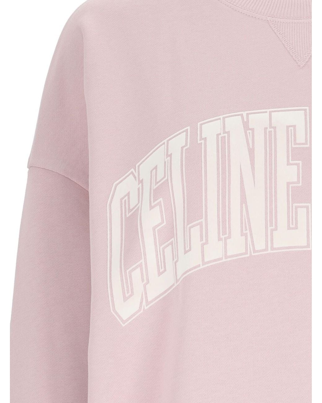 Céline Pink Oversized Sweatshirt