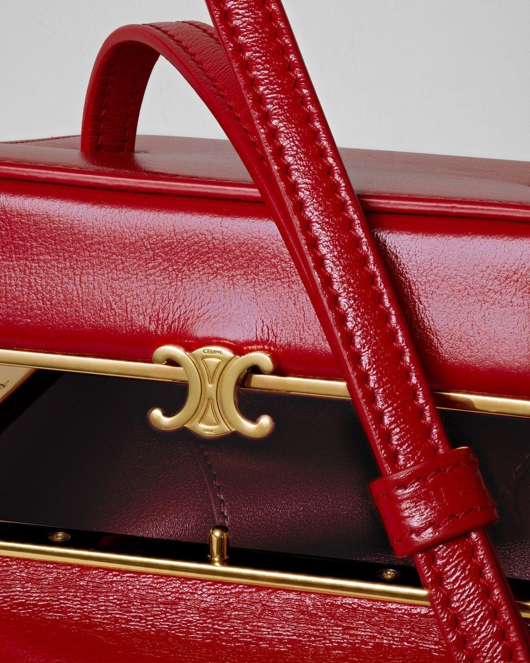 Céline Red Cube Frame