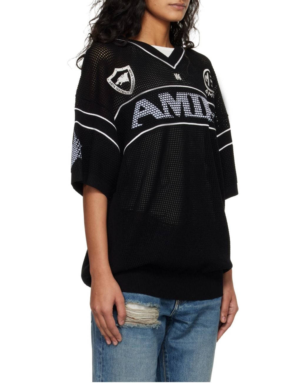 Amiri Black “Oversize” T-Shirt