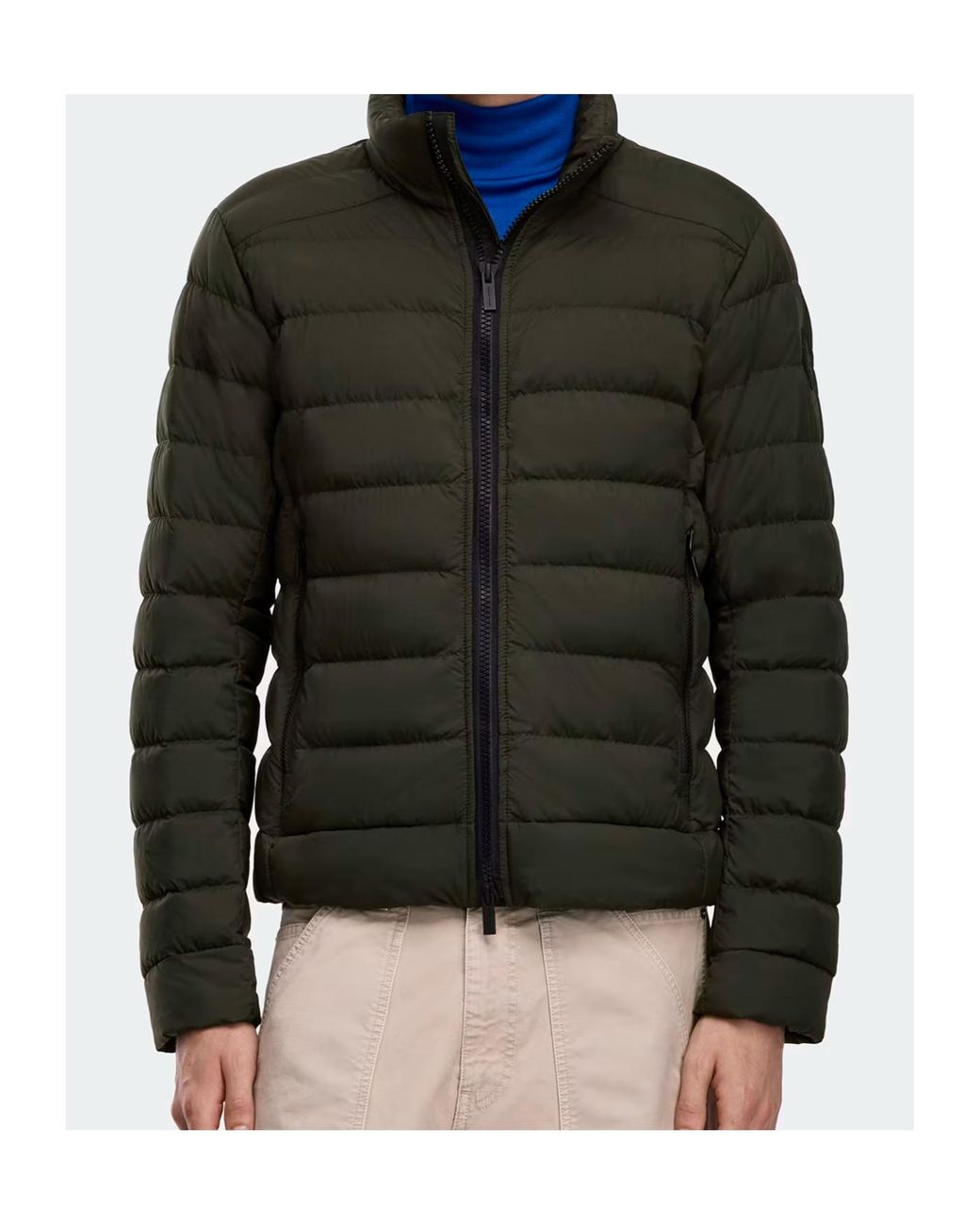 Canada Goose Black Crofton Quilted Jacket for men