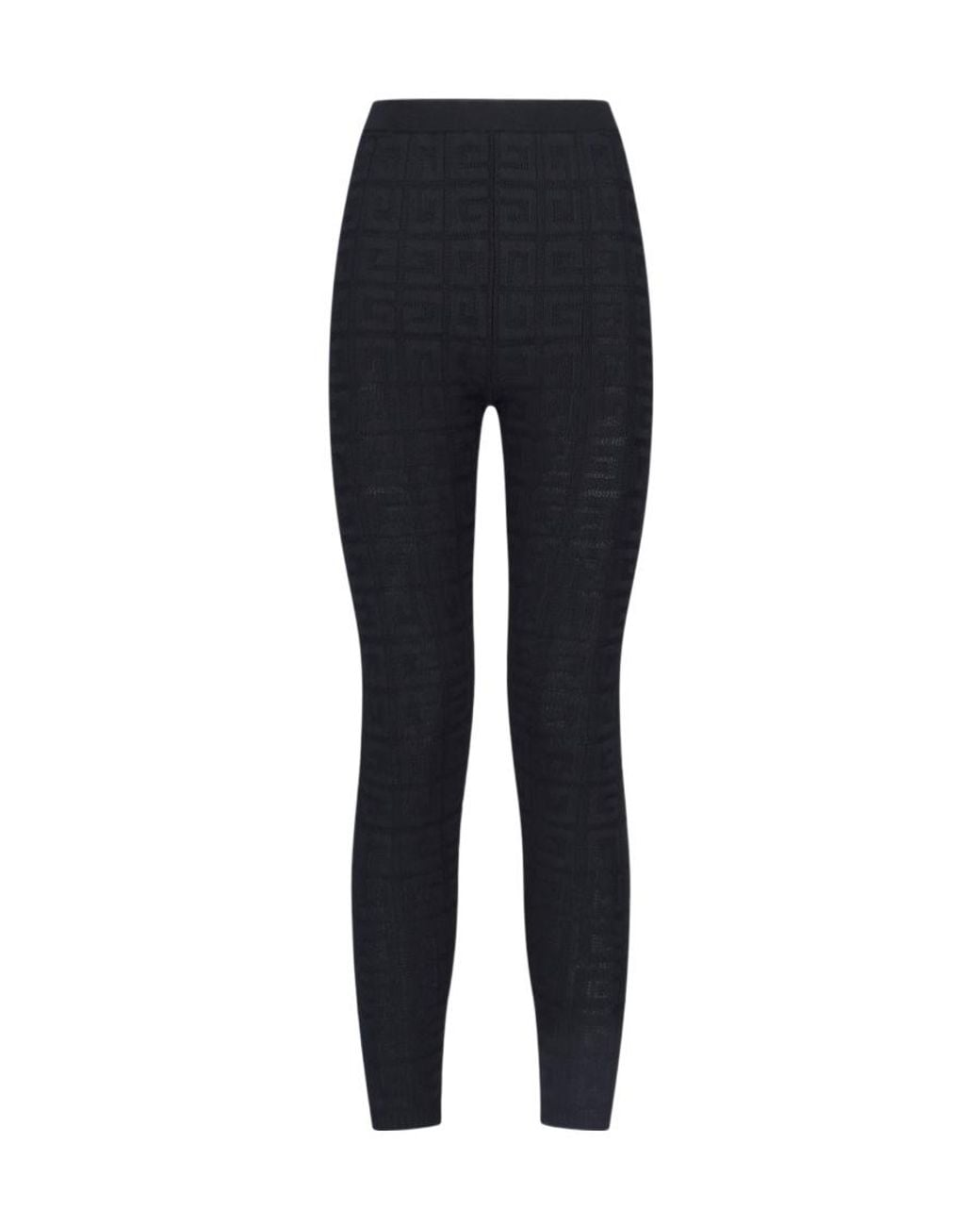 Givenchy Blue 4G Jacquard Leggings