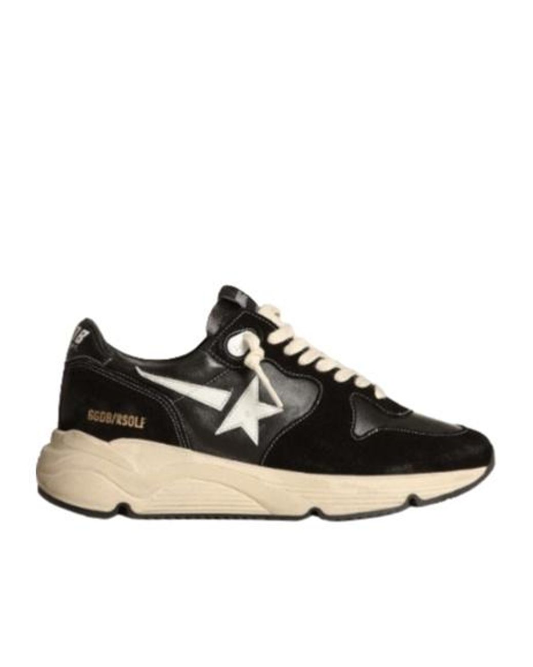 Golden Goose Deluxe Brand Black Running Sole for men