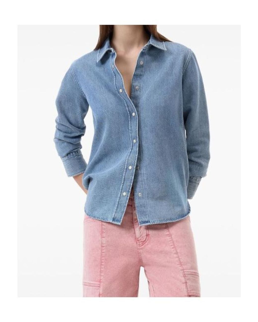 Closed Blue Buttoned Classic Shirt