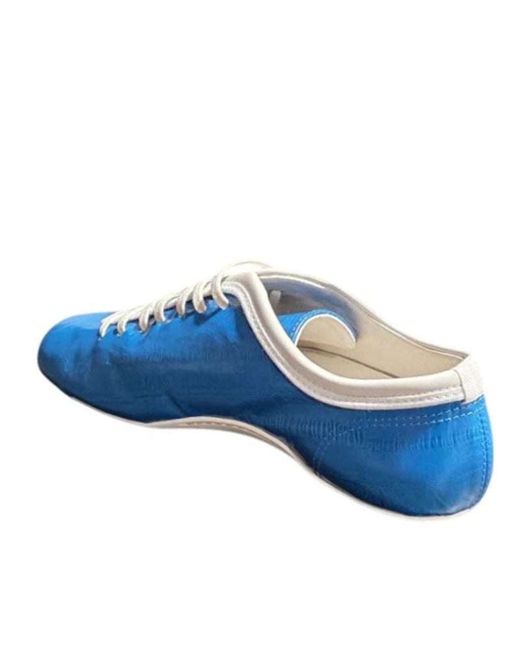Dries Van Noten Blue Round-Toe Sneakers