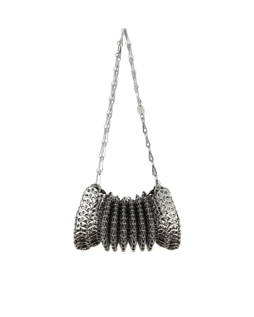 Rabanne White Rabanne Chainmail Shoulder Bag