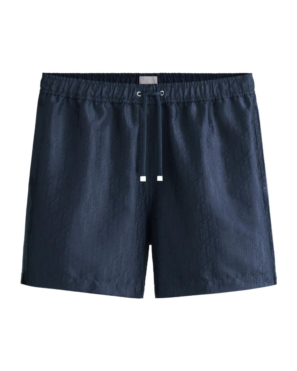 Dior Blue Iviera Oblique Swim Shorts for men