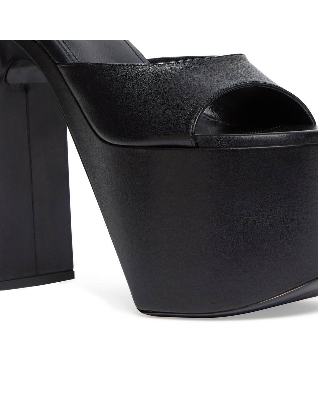 Balenciaga Black Stunning 16Cm High Platform Sandals