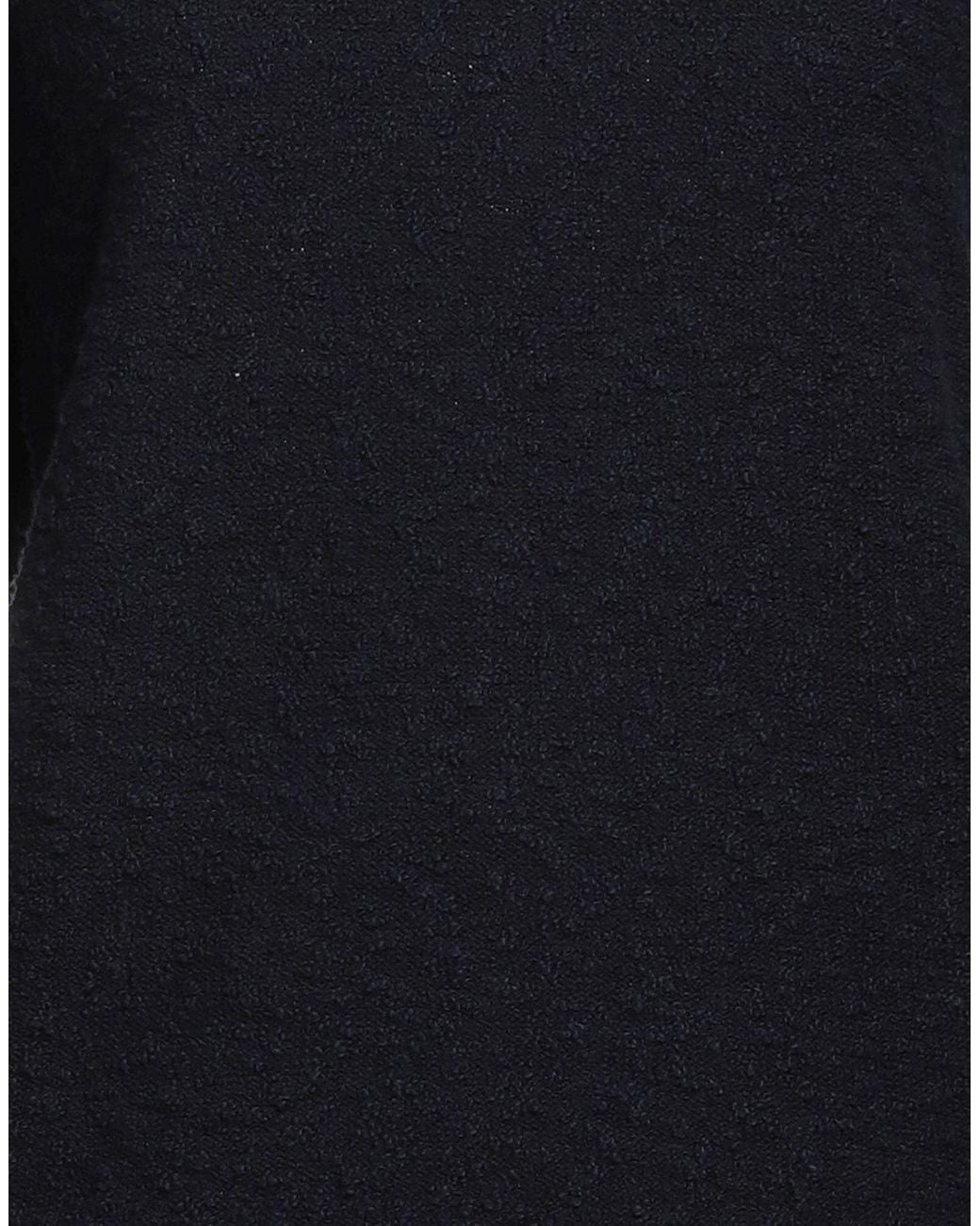 Maison Margiela Black Simple Solid-Color Knit Top