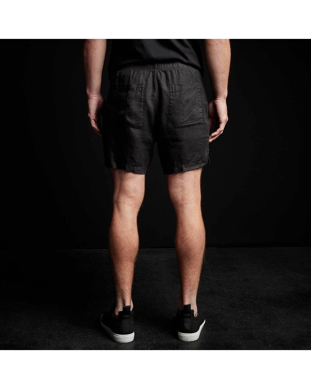 James Perse Black ジェームスパース ライトウェイトショーツ for men