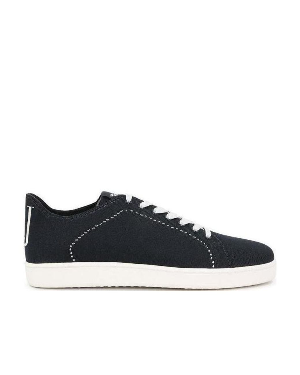 Armani Jeans Black Logo Lace Up Casual Sports Shoes for men