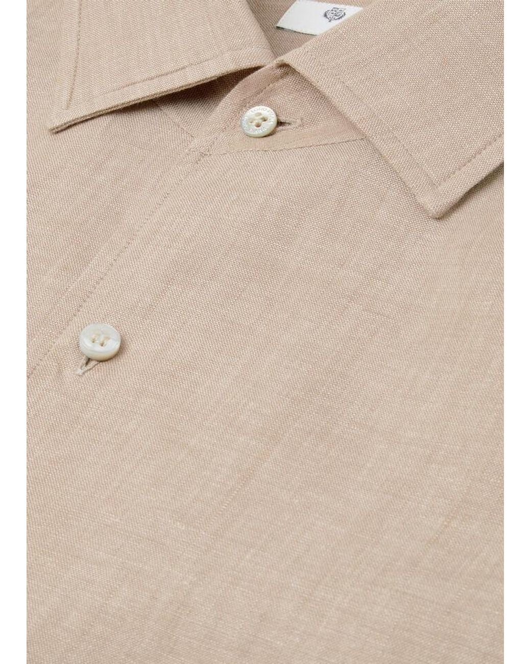 Loro Piana Natural André Buttoned Shirt for men