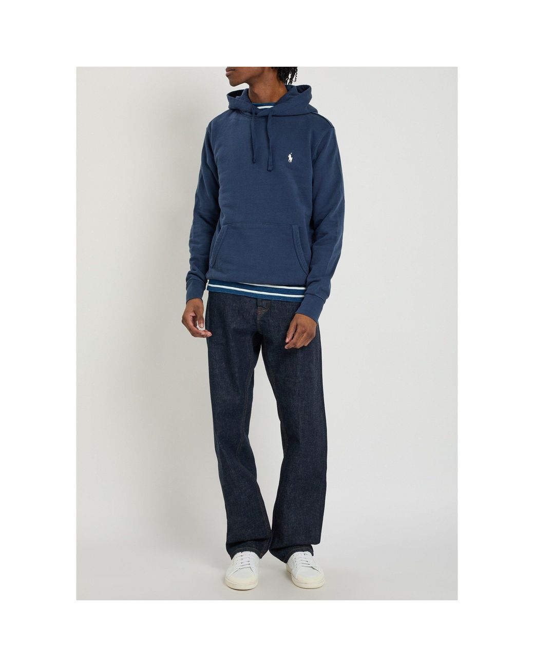 Polo Ralph Lauren Blue Casual Hooded Sweatshirt for men