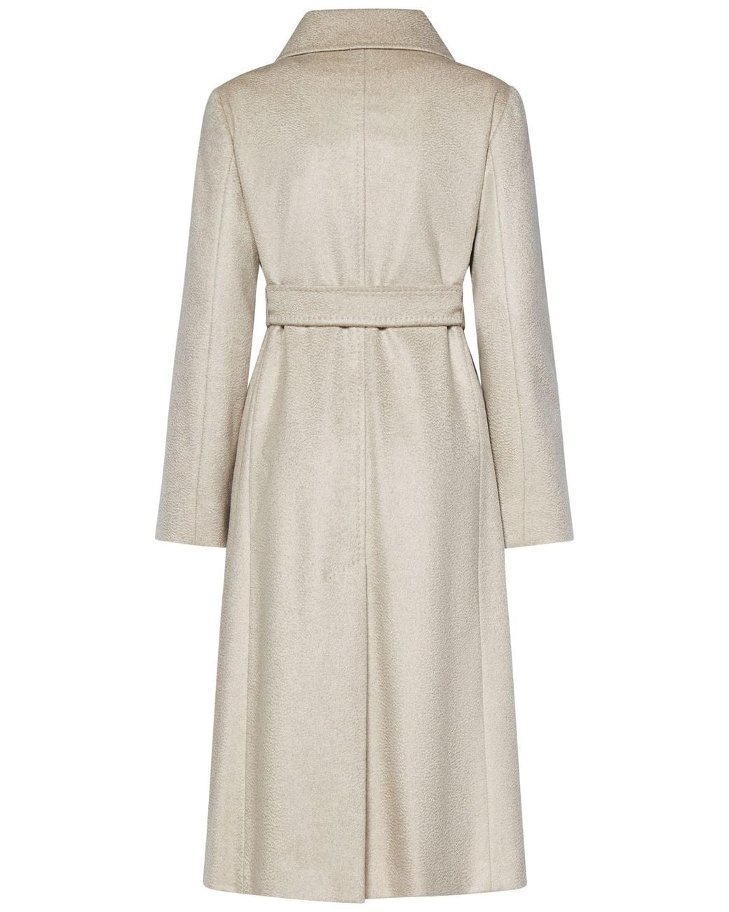 Max Mara Natural Belted Coats