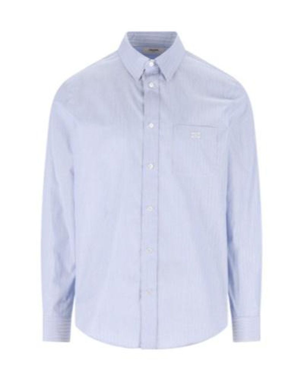 Céline Blue Loose Shirt for men