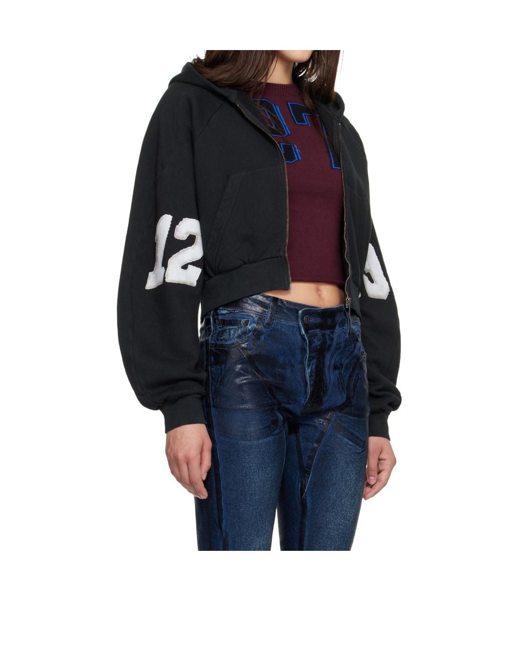 OTTOLINGER Blue Long-Sleeve Hoodie