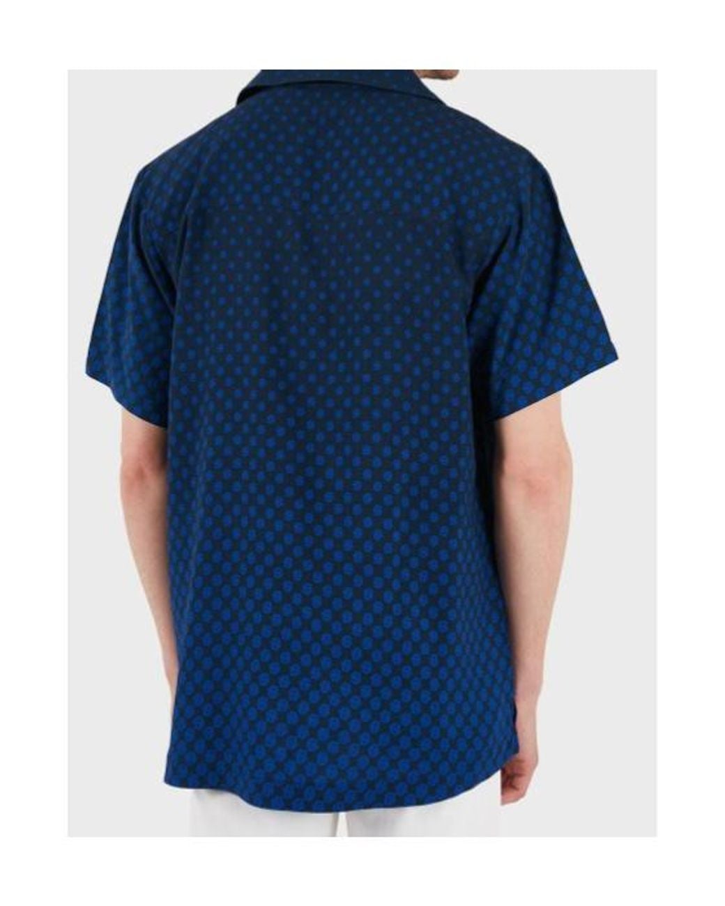 Boss Blue Button Shirt for men