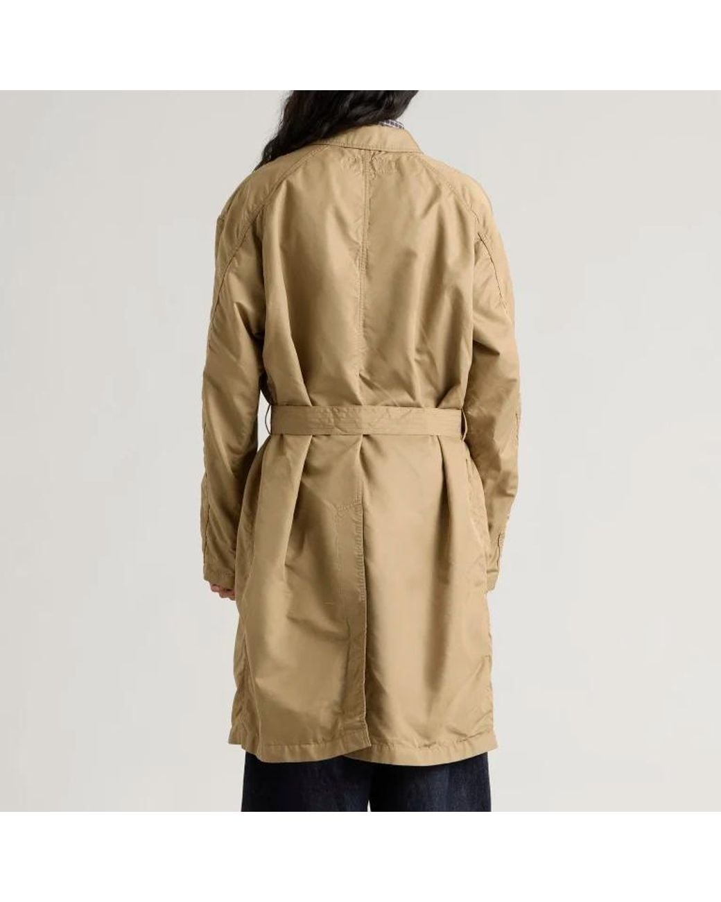 Comme des Garçons Natural Classic-Style Trench Coat for men