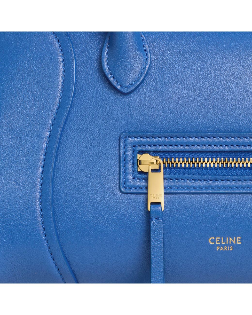 Céline Blue Little Luggage