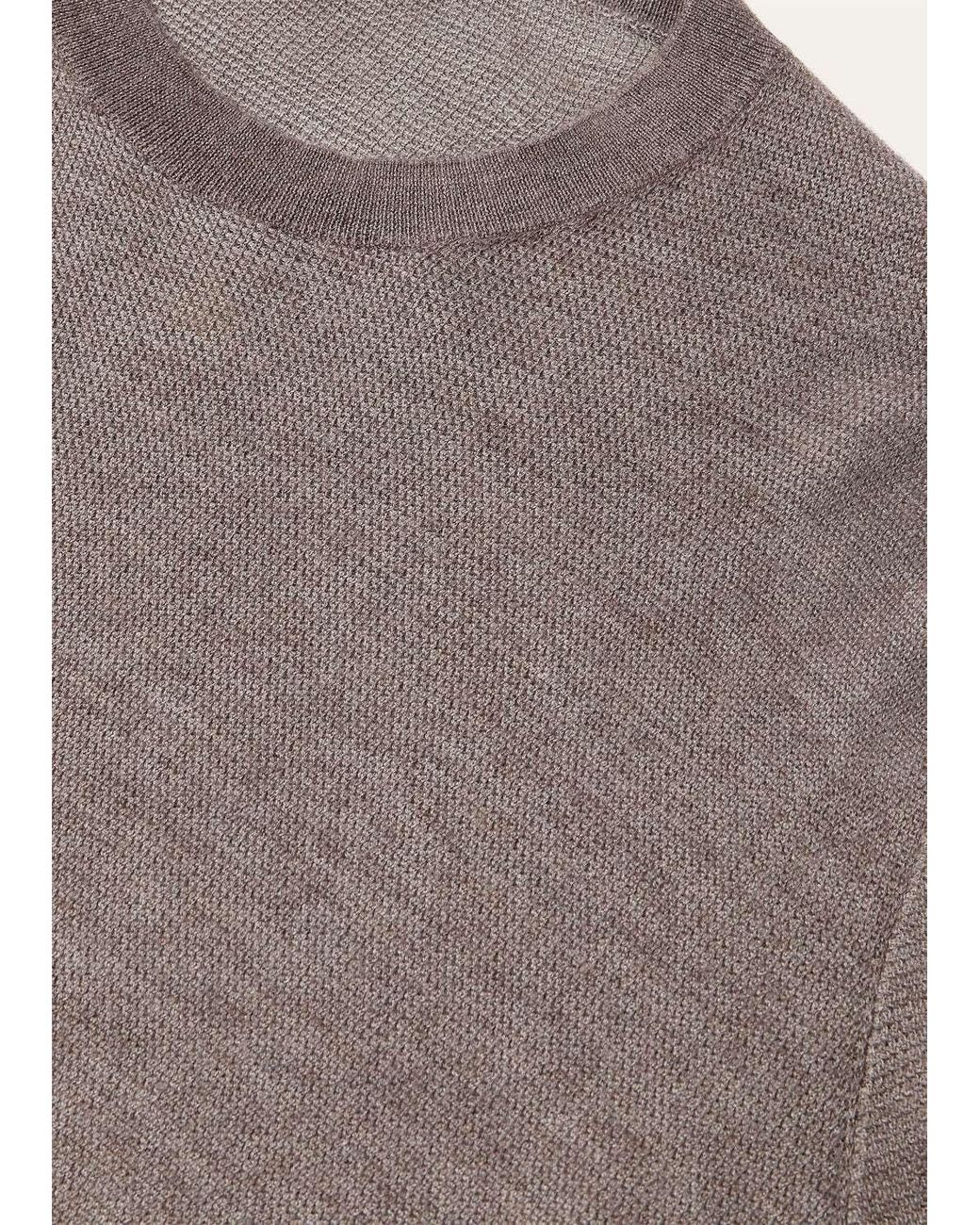 Loro Piana Gray Manipur Crewneck for men