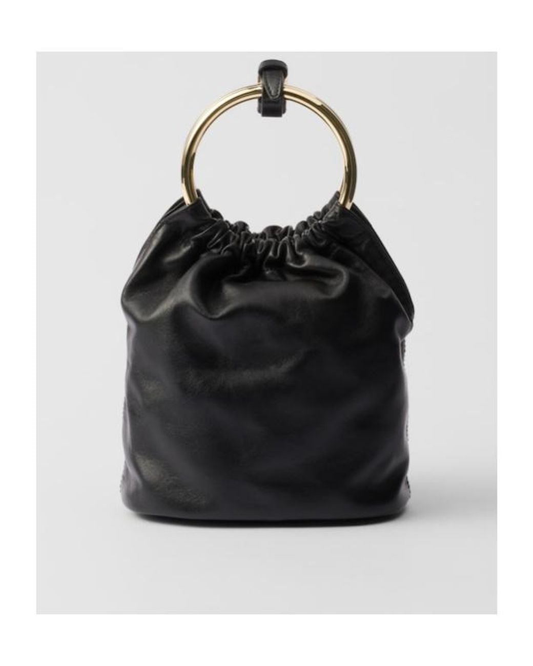 Prada Black Nappa Leather Mini Bag