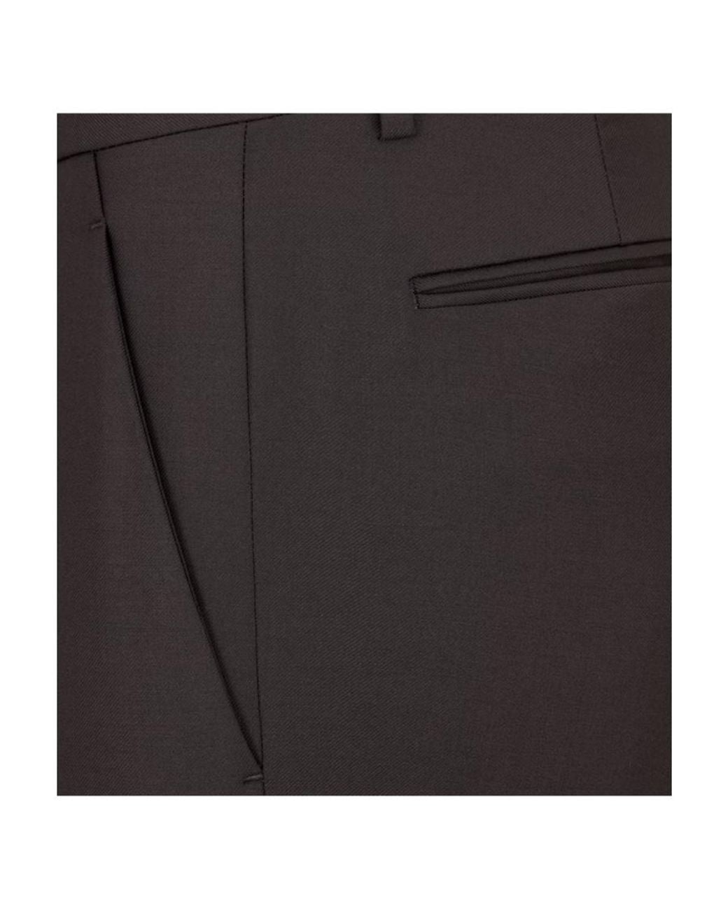Dior Gray Homme Tailored Trousers for men