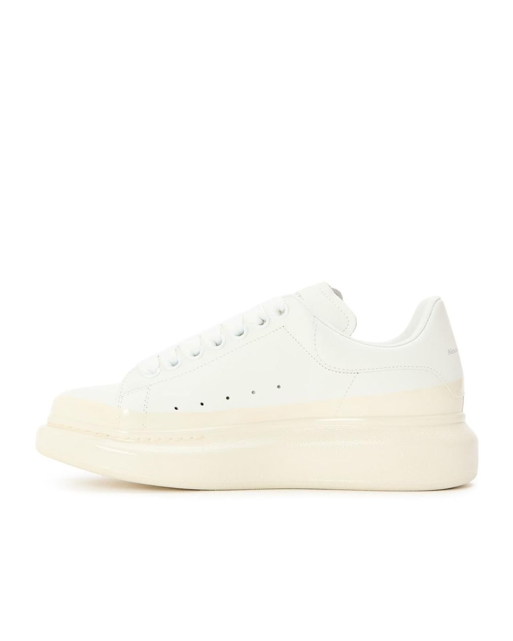McQueen Black Logo Low-Top Sneakers