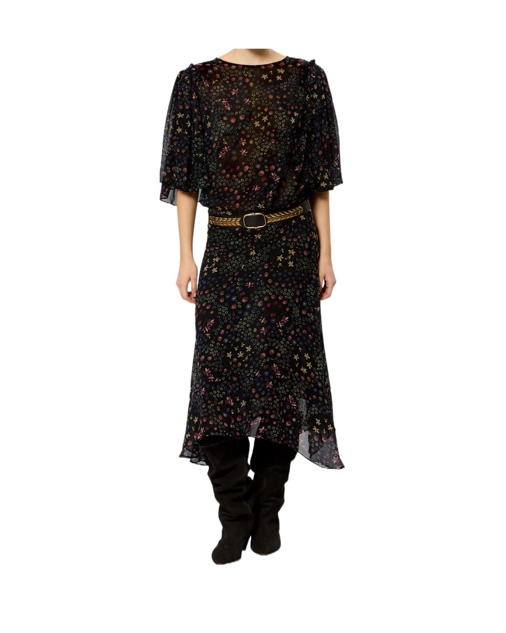 Isabel Marant Black Étoile Firda Dress