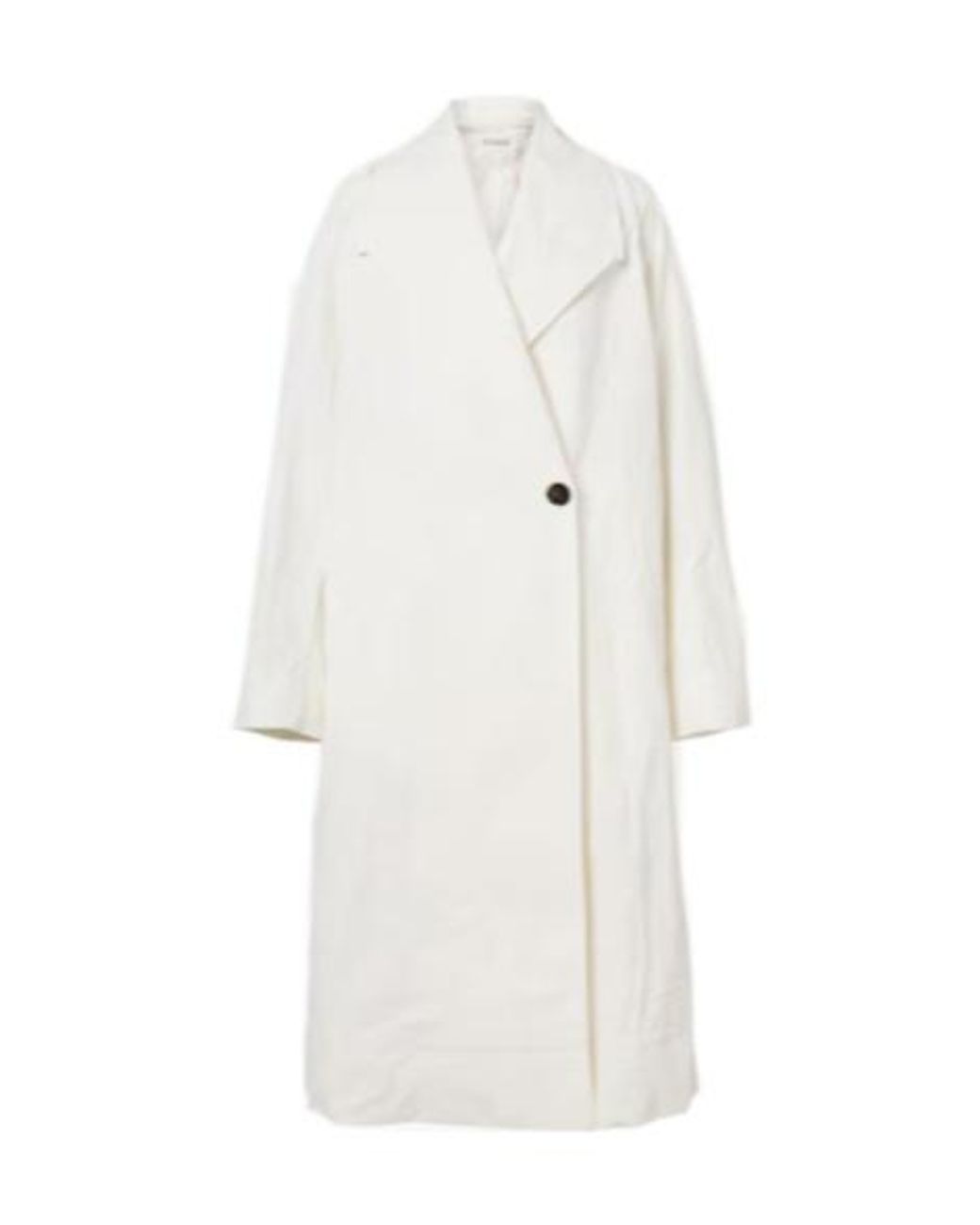 Rohe White Long-Sleeved Trench Coat