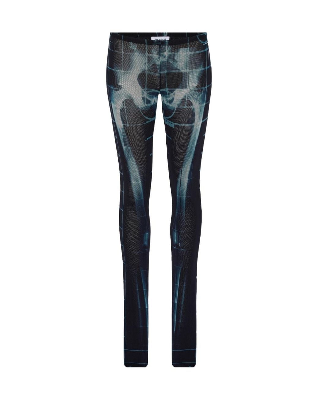 Jean Paul Gaultier Blue The Squeletor Pants