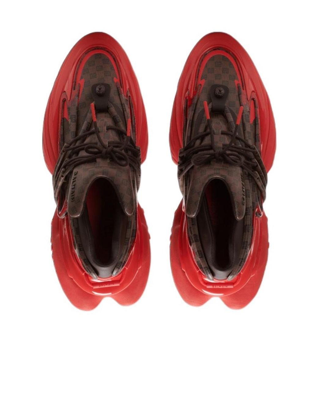 Balmain Red Unicorn Trainers for men